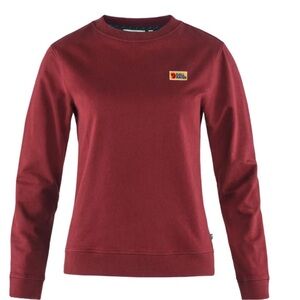 Fjällräven red Vardag sweater